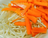 節約☆具沢山の納豆とモヤシの炒め物☆作り方1写真