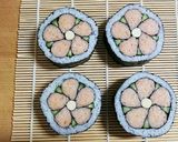 【飾り巻き寿司】お花 ＊ひな祭りにも作り方32写真