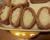 簡単★あずきとみかん缶のオープン稲荷作り方3写真