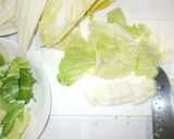 鶏もも肉スープ♪簡単白菜春雨人参しめじ作り方3写真