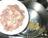 鶏もも肉スープ♪簡単白菜春雨人参しめじ作り方5写真