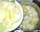 鶏もも肉スープ♪簡単白菜春雨人参しめじ作り方11写真