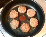 簡単ハンバーグの中華スープ煮込み作り方2写真