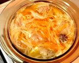 簡単ハンバーグの中華スープ煮込み作り方4写真