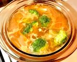 簡単ハンバーグの中華スープ煮込み作り方6写真