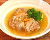 簡単ハンバーグの中華スープ煮込み作り方7写真