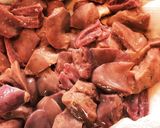 鶏レバーと生姜の甘辛煮 下処理 簡単作り方2写真