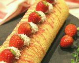 簡単！ふんわり春色♪苺のロールケーキ作り方12写真