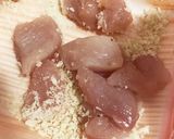 簡単☆パン粉の香草焼き作り方3写真