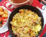 炊き込みリメイク☆バター醤油炒飯♡作り方7写真
