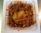 簡単！キムチ納豆の卵かけご飯作り方2写真