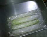 体温まる　鶏ミンチの長ネギ巻き作り方6写真