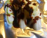 下仁田ネギのホイル焼き味噌バター作り方3写真