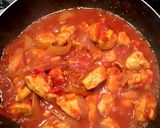 鶏胸肉のトマト煮。鳥チーズ。作り方4写真