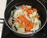 絶品！簡単！ カレーのクリームスープ作り方1写真