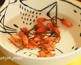 春が来た☆ホタルイカと桜の和風春パスタ作り方1写真