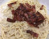 〜絶品☆幸男特製明太子クリームパスタ〜作り方6写真
