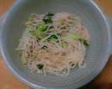 おつまみ　もやしとチンゲン菜のナムル作り方2写真