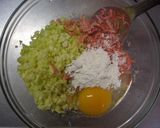 ヘルシー♪麩のお好み焼き作り方2写真