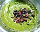 ＊抹茶にたっぷり甘納豆マフィン＊作り方4写真