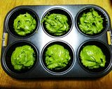 ＊抹茶にたっぷり甘納豆マフィン＊作り方5写真
