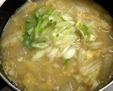 我が家の絶品白菜みそ汁作り方5写真