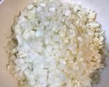 ステーキ肉で作るミートソースパスタ作り方1写真