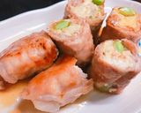 豆腐と枝豆の豚肉巻き作り方8写真