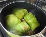 もち麦入りロールキャベツのグラタン作り方4写真