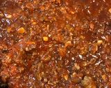ステーキ肉で作るミートソースパスタ作り方6写真
