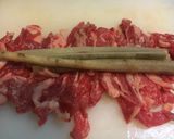 ごぼうの牛肉巻き作り方4写真