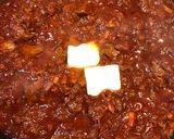 ステーキ肉で作るミートソースパスタ作り方7写真