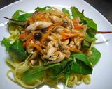 ♪金ごまリーフパスタ♪作り方6写真