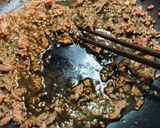 台湾♡ニンニクの芽と挽肉♡ツアンイントウ作り方3写真