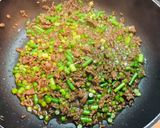 台湾♡ニンニクの芽と挽肉♡ツアンイントウ作り方5写真