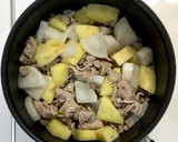 かんたん！豚肉とじゃがいものうま煮作り方3写真