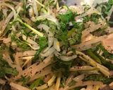 もやしと長いも・ささみの梅肉ゆかり和え作り方5写真