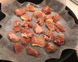 串なし、フライパンで、鶏もも肉の焼き鳥！作り方3写真