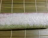 ひな祭りに*3色 ロール巻き寿司作り方13写真