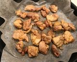 串なし、フライパンで、鶏もも肉の焼き鳥！作り方6写真