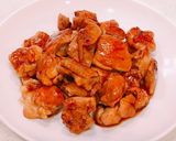 串なし、フライパンで、鶏もも肉の焼き鳥！作り方12写真