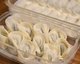 リメイク♪きのこのヘルシー餃子スープ作り方2写真