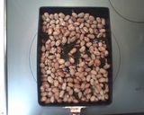 余った炒り豆と昆布で! 炒り豆の甘辛佃煮作り方2写真