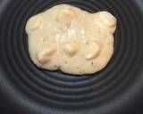 朝食♡HM♡バナナマシュマロホットケーキ作り方6写真