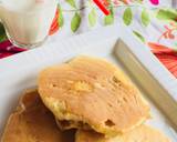 朝食♡HM♡バナナマシュマロホットケーキ作り方8写真