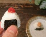 ♡﻿残りごはんdeミニチュアお握り♡﻿作り方3写真
