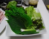 めちゃうま♪塩豚焼き肉の納豆巻き作り方2写真