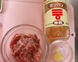 甘酸っぱいのよ☆牛肉のさっぱり焼き作り方1写真
