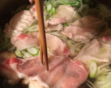 うまっ！我が家のねぎ豚しゃぶ鍋作り方4写真
