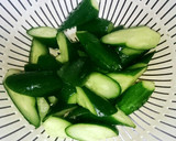 胡瓜の中華風甘酢醤油漬け♥簡単☆作り方1写真